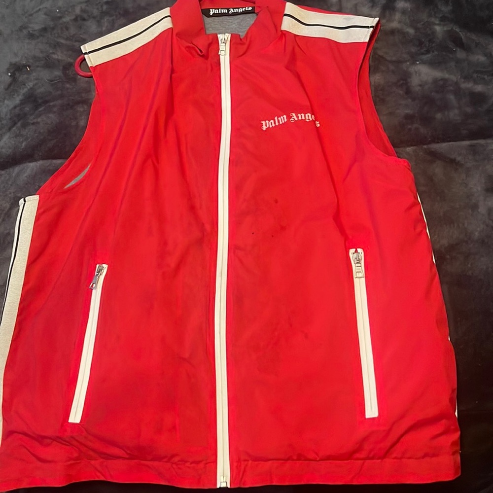 Palm angels zip up vest
